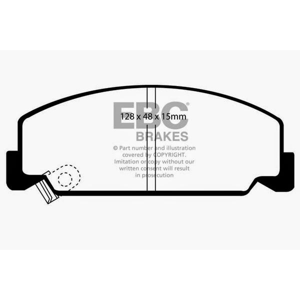 93-95-Honda-Civic-Coupe-1.5-Dx-Redstuff-Front-Brake-Pads