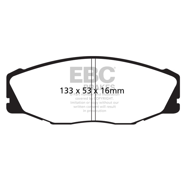 93-95-Toyota-T100-Pick-Up-12-Ton-2Wd-Greenstuff-Front-Brake-Pads