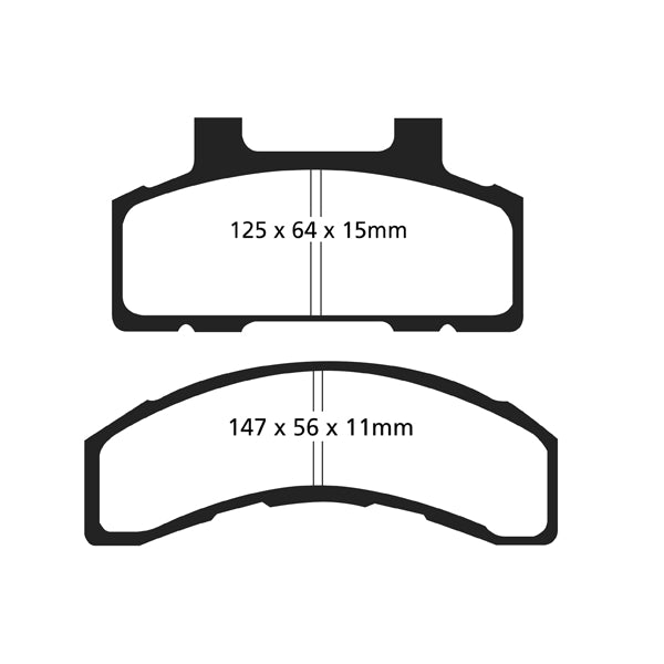 93-96-Buick-Century-2.2-Greenstuff-Front-Brake-Pads