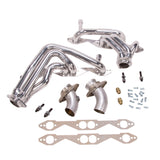 BBK 15950 1993-1996 CHEVY IMPALA SS 1-5/8 SHORTY HEADERS (POLISHED SILVER CERAMIC)
