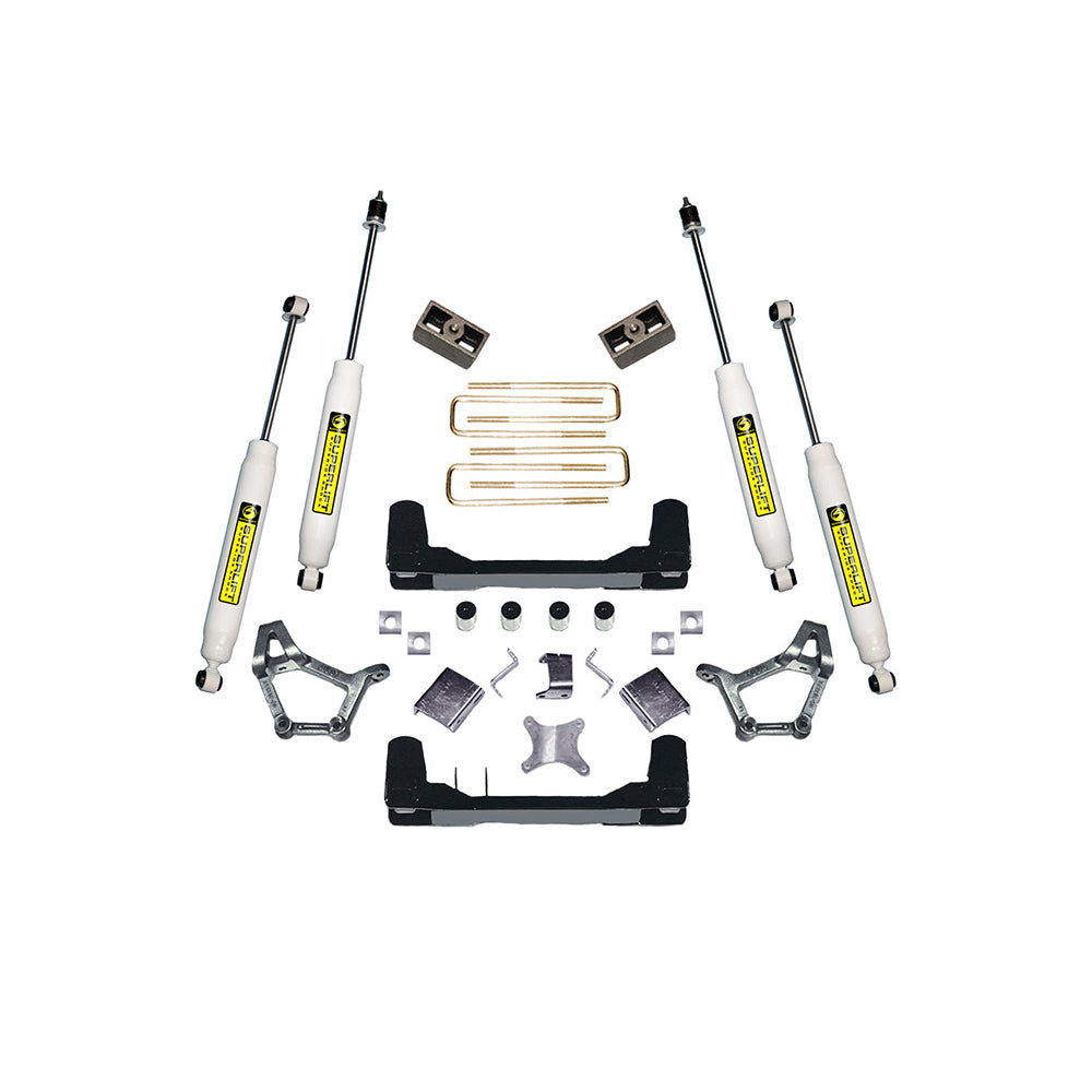 93-96-Toyota-T-100-Pickup-4Wd-4-5In-Lift-Kit-W--Shocks