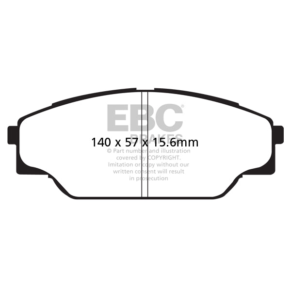 93-98-Toyota-T100-Pick-Up-1-Ton-2Wd-Yellowstuff-Front-Brake-Pads