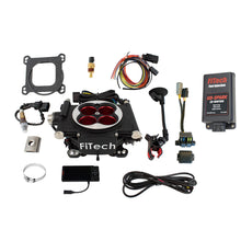 Load image into Gallery viewer, FiTech Fuel Injection 93004 Go EFI 4 600 HP Power Adder Matte Black EFI System With Go Spark CDI Box