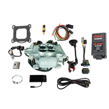 Load image into Gallery viewer, FiTech Fuel Injection 93006 Go EFI 4 600 HP Power Adder Bright Aluminum EFI System With Go Spark CDI Box
