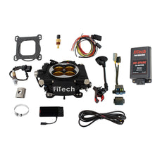 Load image into Gallery viewer, FiTech Fuel Injection 93012 Go EFI 8 1200 HP Matte Black Finish System With Go Spark CDI Box