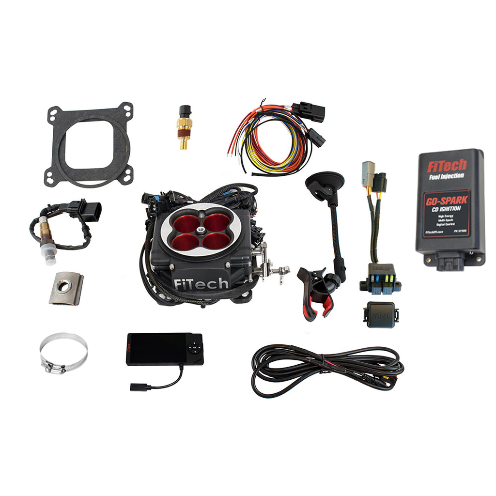 FiTech Fuel Injection 93014 Go Port EFI System Standalone With Go Spark CDI Box