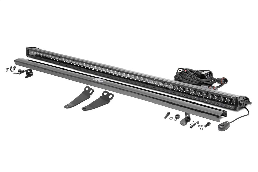 Rough Country 93034 LED Lower Windshield Kit for Select Polaris General 1000, Polaris General Deluxe, Polaris General Deluxe Ride Command Edition, Polaris General EPS, Polaris General EPS Deluxe, Polaris General EPS Hunter Edition, Polaris General EPS