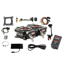 Load image into Gallery viewer, FiTech Fuel Injection 93064 Go EFI 2x4 1200 HP Matte Black EFI System With Go Spark CDI Box