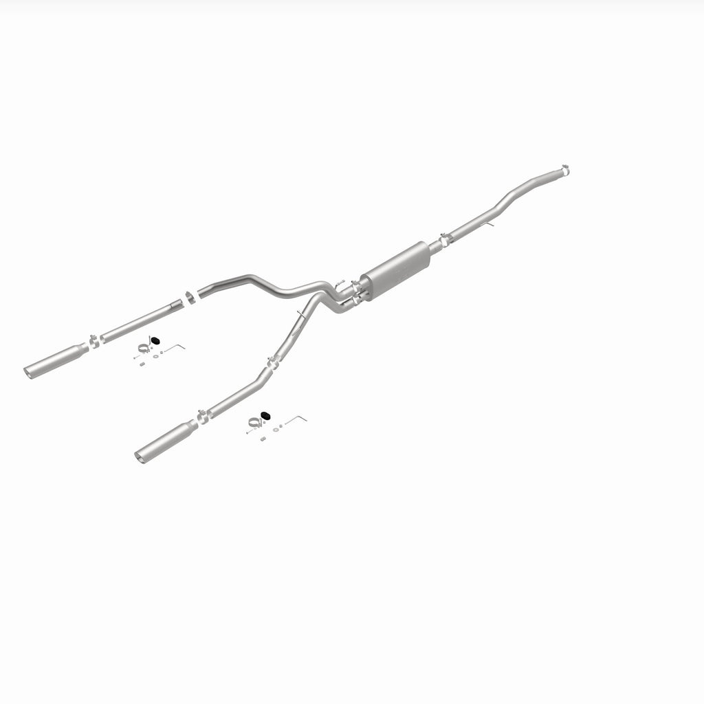 MagnaFlow Exhaust Products 16622 Street Series Polished Cat-Back System for Select Dodge Dakota, Mitsubishi Raider