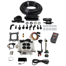 Load image into Gallery viewer, FiTech Fuel Injection 93101 Go EFI 4 600 HP Bright Aluminum EFI System