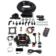 Load image into Gallery viewer, FiTech Fuel Injection 93104 Go EFI 4 600 HP Power Adder Matte Black EFI System