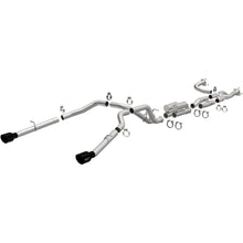 Load image into Gallery viewer, MagnaFlow Exhaust Products 19704 SPEQ Series Black Chrome Cat-Back System for Select Ram