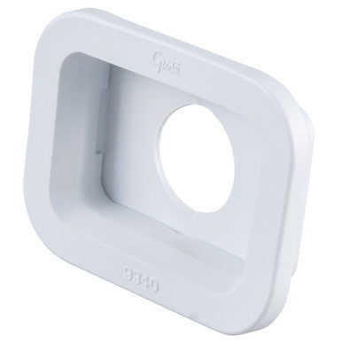 Grote 93400 Grommets For Small Rectangular Lights, PVC, White