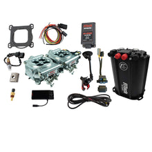 Load image into Gallery viewer, FiTech Fuel Injection 93545 Go EFI 2x4 1200 HP Bright Aluminum EFI System