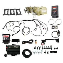 Load image into Gallery viewer, FiTech Fuel Injection 93550 Go EFI 3x2 Tri Power 600 HP Classic Gold EFI System