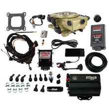 Load image into Gallery viewer, FiTech Fuel Injection 93557 Go EFI Classic Gold 650 HP EFI System Master Kit