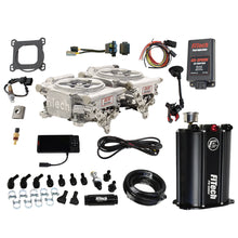 Load image into Gallery viewer, FiTech Fuel Injection 93561 Go EFI 2x4 625 HP Bright Aluminum EFI System