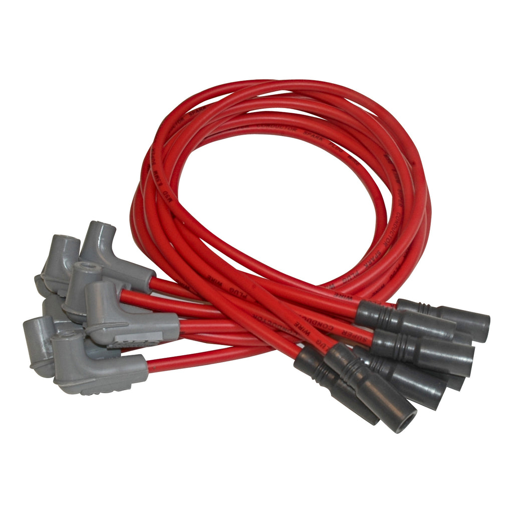 9396-Camaro-Lt1-Super-Conductor-Spark-Plug-Wire-Set-Red-Jacke