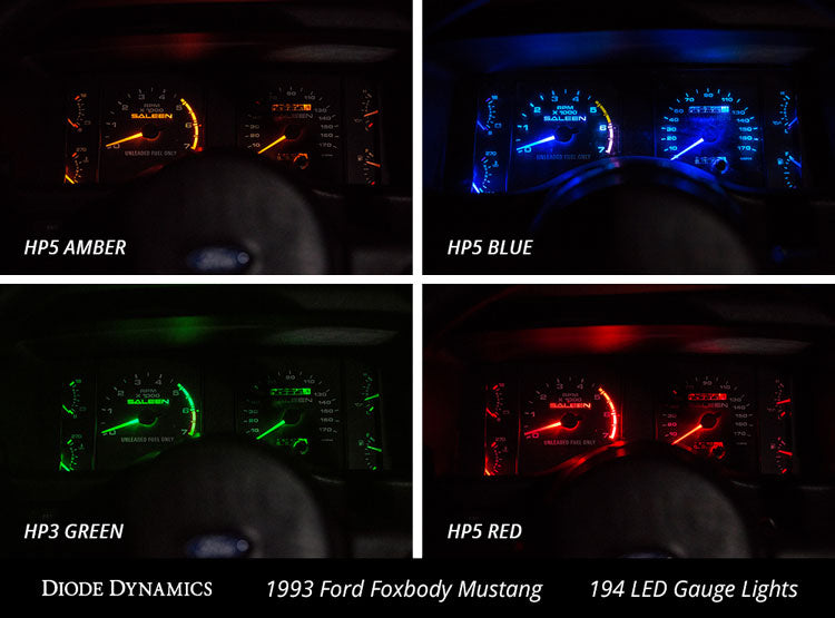 Diode Dynamics DD0031TW Direct replacement for your factory bulb. for Select Ford Mustang