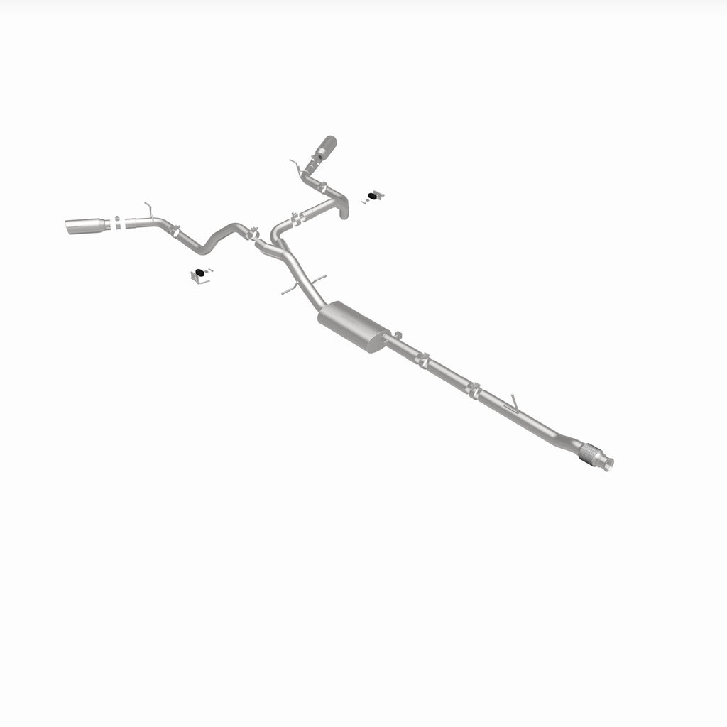 MagnaFlow Exhaust Products 19473 Street Series Polished Cat-Back System for Select Chevrolet Silverado 1500, Chevrolet Silverado LTD, GMC Sierra 1500, GMC Sierra Limited