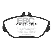 Load image into Gallery viewer, 94-00-Ford-Taurus-3.0-Greenstuff-Front-Brake-Pads
