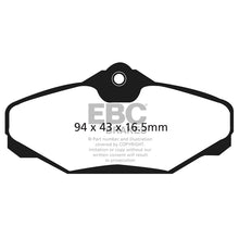 Load image into Gallery viewer, 94-00-Ford-Taurus-3.0-Greenstuff-Rear-Brake-Pads