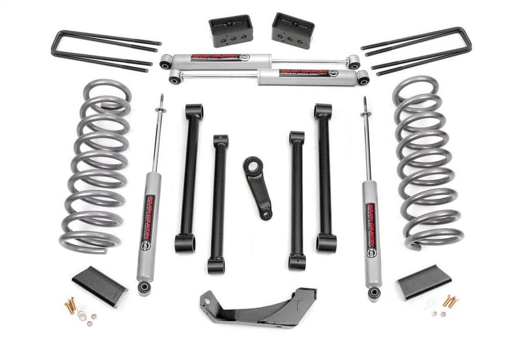 Rough Country 371.20 Suspension Lift Kit w/Shocks for Select Dodge Ram
