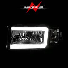Load image into Gallery viewer, 94-02-Dodge-Ram-Crystal-Headlight---W-Light-Bar-Chrome-Housing