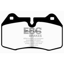 Load image into Gallery viewer, 94-96-Bmw-840-4.0-(E31)-Greenstuff-Front-Brake-Pads