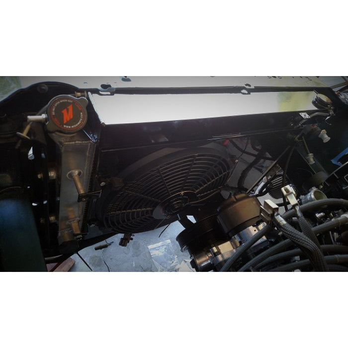 94-96-Ford-Mustang-Aluminum-Fan-Shroud-Kit-(Does-Not-Fit-With-Abs-Equipped-Vehicle)