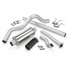 Load image into Gallery viewer, 94-97-Ford-7.3L-Cclb-Monster-Exhaust-System---Ss-Single-Exhaust-W-Black-Tip