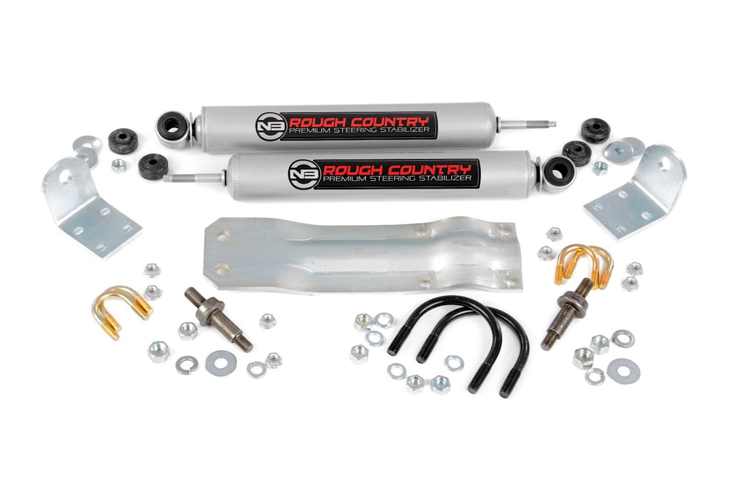 Rough Country 8732130 Steering Stabilizer for Select Dodge Ram