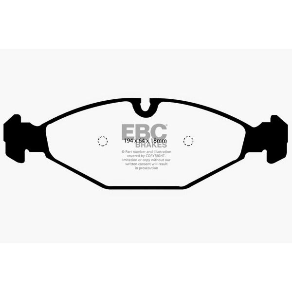 94-Jaguar-Xj12-6.0-Greenstuff-Front-Brake-Pads