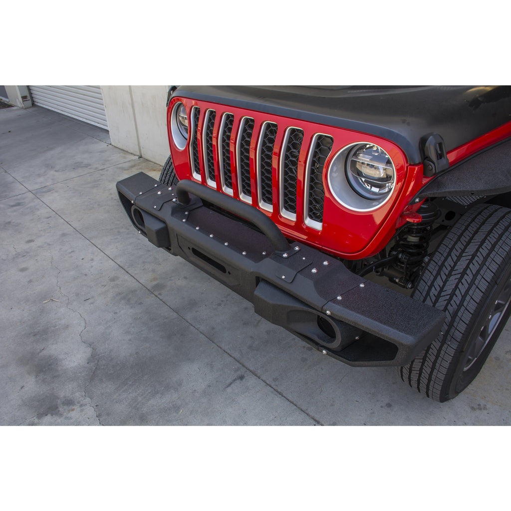 ~(94-Lbs.-66X11x9)~-Jeep-Jl-Modular-Front-Bumper-With-Bull-Bar-18-Present-Wrangler-Jl
