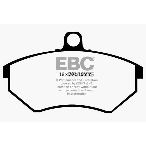 94-Volkswagen-Cabriolet-1.8-Redstuff-Front-Brake-Pads