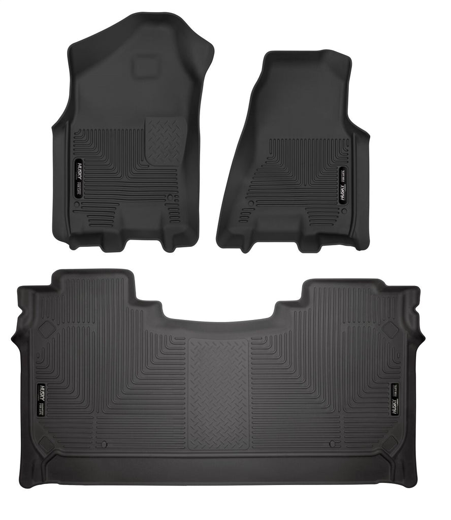 Husky Liners 94001 Weatherbeater-Front/2nd Seat Floor Liners for Select Ram