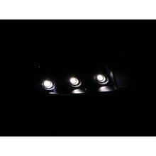 Load image into Gallery viewer, 9401-Ram-Crystal-Clear-Black-WLed-Amber-Headlights-DriverPassenger
