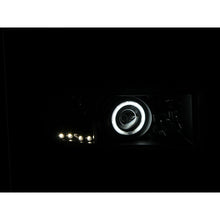 Load image into Gallery viewer, 9401-Ram-Headlights-Projector-With-HaloBlack-Clear-With-Amber-Reflectors-DrivePass