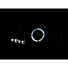 Load image into Gallery viewer, 9401-Ram-Projector-WLed-Halo-Black-Clear-Headlights-DriverPassenger