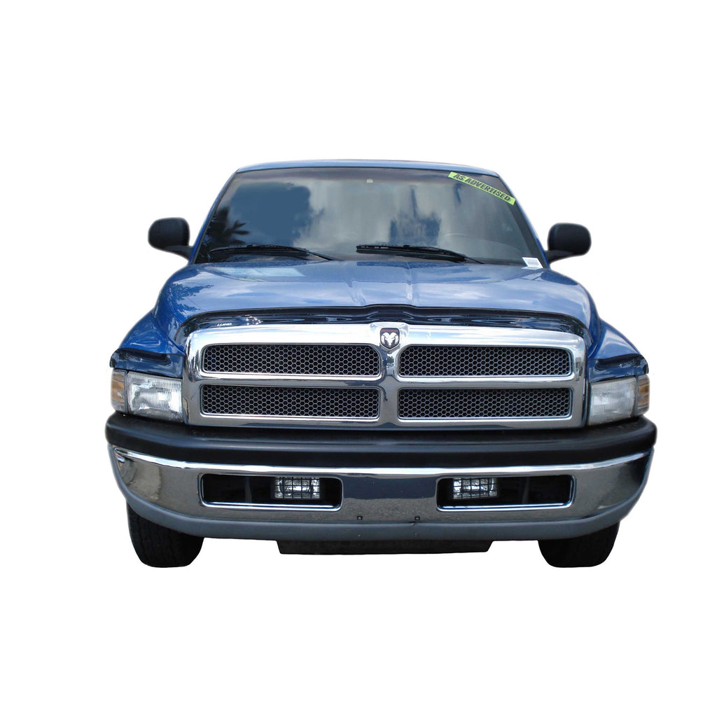 9402-Dodge-Fs-3Pc-Interceptor-Hood-Shield-Smoke