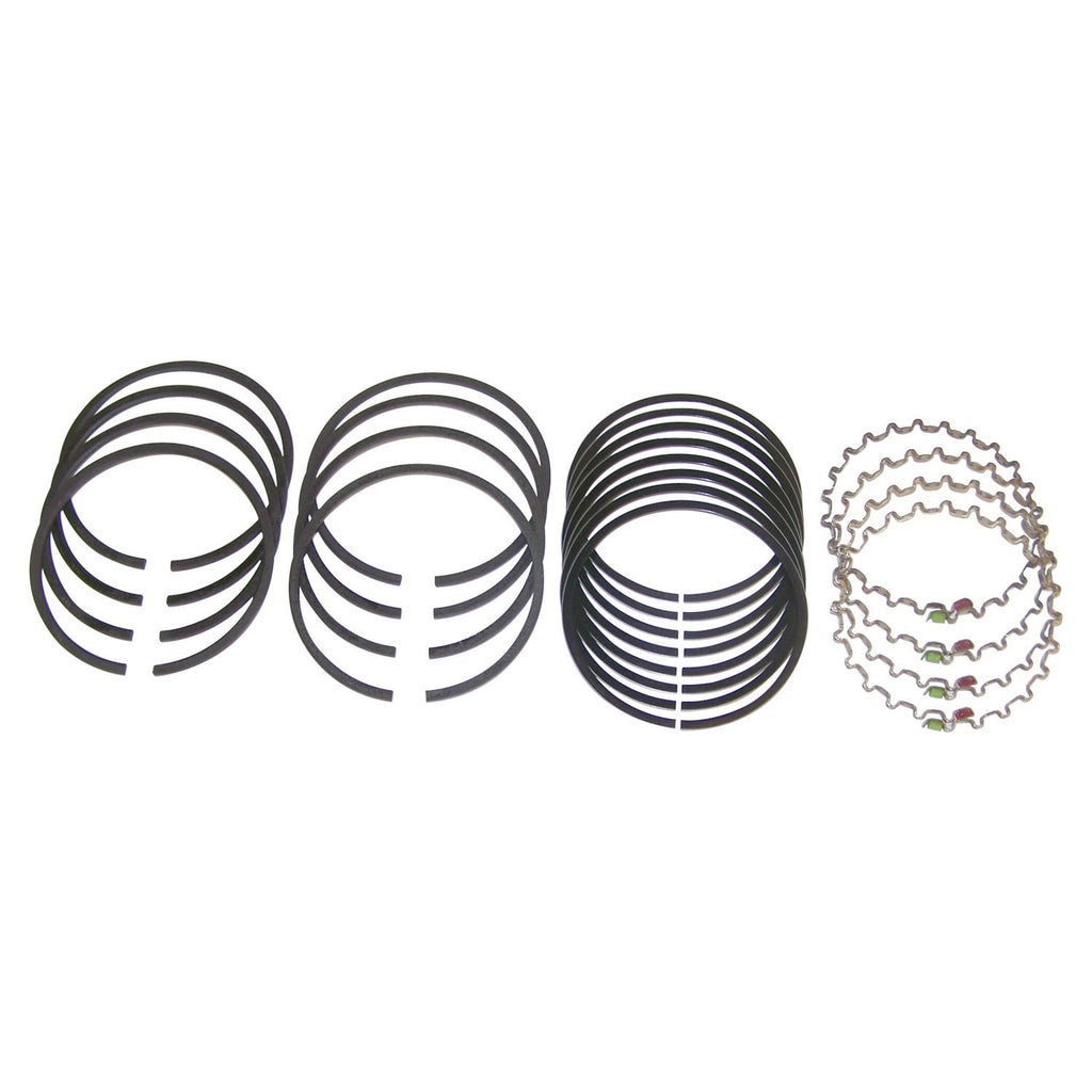 Crown Automotive Jeep Replacement 941889060 Piston Ring Set for 41-71 for Jeep / Willys Models w/ 4 Cyl Eng, .060" Oversized for Select Jeep CJ3, Jeep CJ5, Jeep CJ6, Jeep Commando, Jeep FC150, Jeep Jeepster, Jeep Willys, Willys 4-73 Sedan Delivery,
