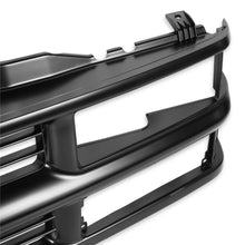 Load image into Gallery viewer, 9498-C1500-Chevy-Sport-Package-Grille-WComposite-Headlights-Black