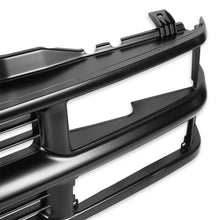 Load image into Gallery viewer, 9498-C1500-Chevy-Sport-Package-Grille-WComposite-Headlights-Black