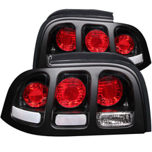 Load image into Gallery viewer, 9498-Mustang-Taillights-Black-DriverPassenger
