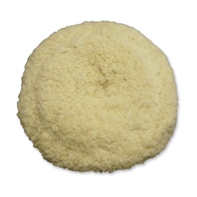 Auto-Chem 1038 Buffing Wool Pad Velcro - 2 x 7.5"