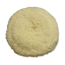 Load image into Gallery viewer, Auto-Chem 1038 Buffing Wool Pad Velcro - 2 x 7.5&quot;