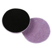 Load image into Gallery viewer, Auto-Chem 1251 Purple Foamed Wool Buffing Pad - 6&quot; x 3/4&quot;