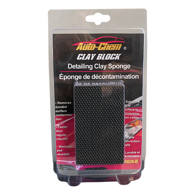 Auto-Chem 4026B Clay Block Sponge - 4" x 2"