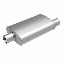 Load image into Gallery viewer, MagnaFlow Exhaust Products 13216 Multi-Chamber Performance Muffler; 2.5in. Offset/Center; 4x14x9 Body
