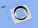 Vibrant 1996 Mass Air Flow Sensor Adapter Plate